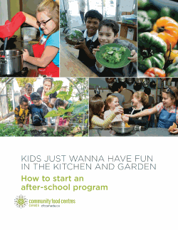 Cover of Kids Just Wanna Have Fun with a photo collage of kids cooking in the kitchen and gardening